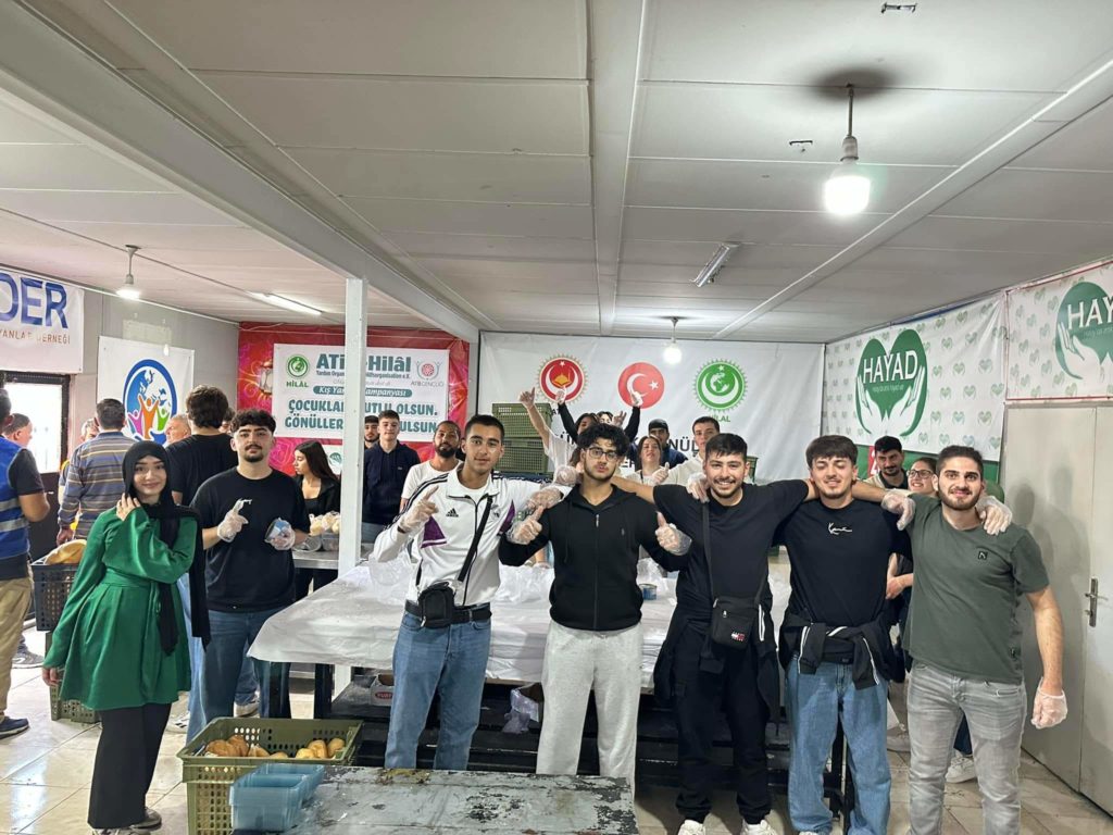 ATIB-Jugendliche halfen Hilal im Erdbebengebiet 10.11.2023 (1)