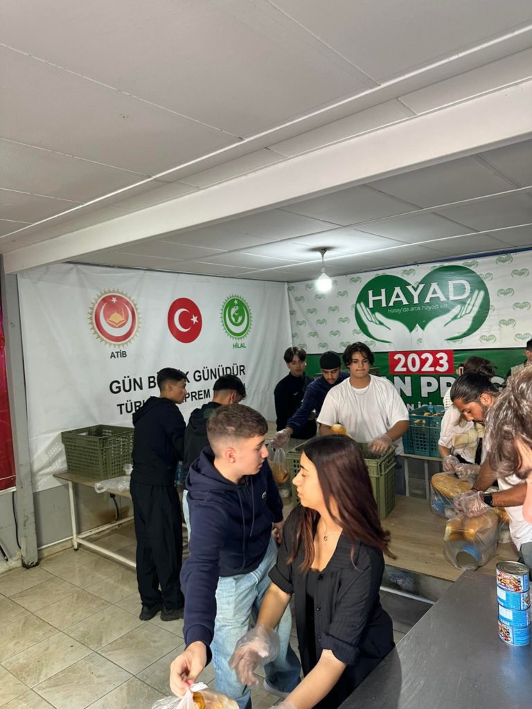 ATIB-Jugendliche halfen Hilal im Erdbebengebiet 10.11.2023 (11)