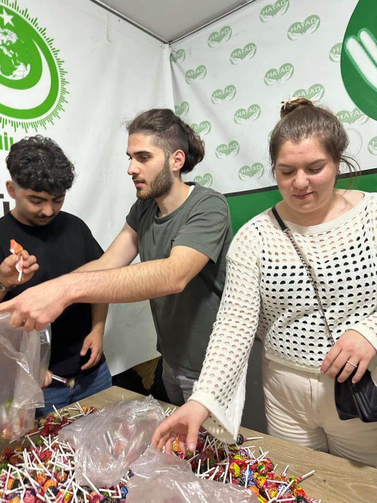 ATIB-Jugendliche halfen Hilal im Erdbebengebiet 10.11.2023 (9)